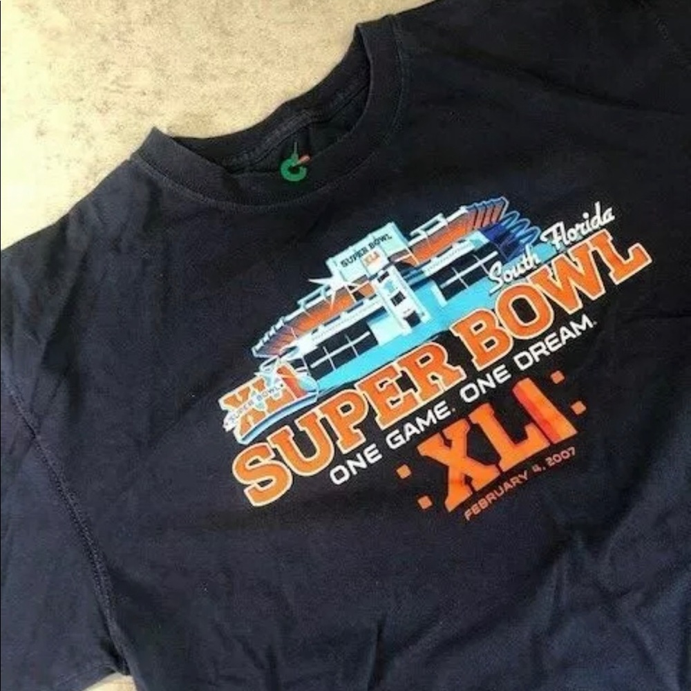 Super Bowl XLI 41 South Florida bears colts shirt